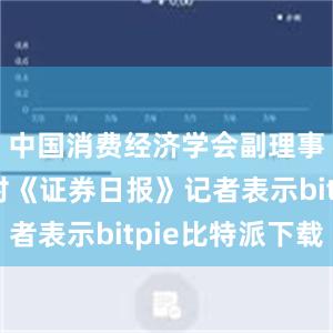 中国消费经济学会副理事长洪涛对《证券日报》记者表示bitpie比特派下载